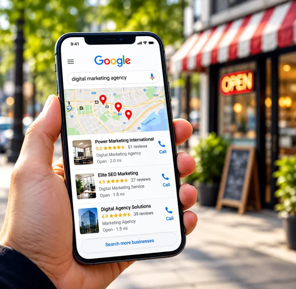 Google Business Profile optimization for local search visibility