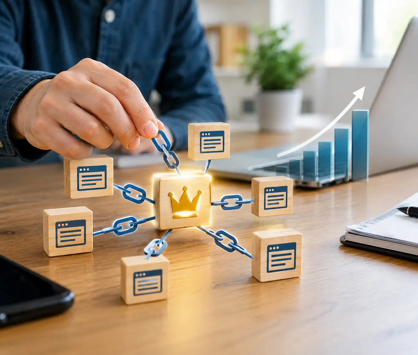 Enterprise SEO link building and backlink strategy